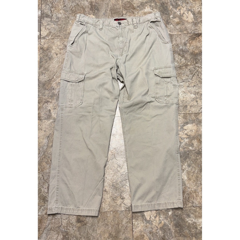 Tony Hawk Y2K Khaki Cargo Pants 38X30 VTG Skater Hiking Athletic Outdoors Baggy